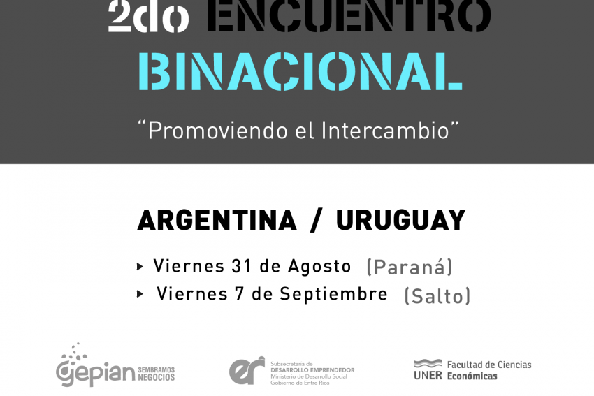 l 31 de agosto en Paraná iniciará con una charla motivacional a cargo de Ricardo Rodríguez, de Proyectar Innova, para luego presentar casos de éxito. Luego se realizará un espacio de trabajo en común con temas de marketing y la charla “Nuevas tendencias en materia de comercialización. Comercialización online: consejos básicos”. Por la tarde habrá dos talleres. El primero es “El Desafío de Emprender”, ¿Qué producto para qué mercado? ¿Cómo identificar oportunidades? El otro taller será “Financiamiento de proy